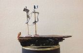Miniatuur piraat schip