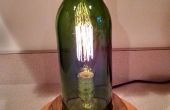 Wijn fles Edison lamp Lamp