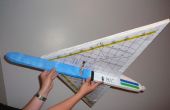 RC Pen-driehoek liniaal vliegtuig