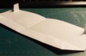 Hoe maak je de Skyrocket papieren vliegtuigje