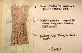 De TFF maken: een jurk die wordt opgewekt toen tweeted
