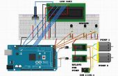 Solar warm water controller met arduino mega en ds18b20 temperatuur sensor