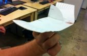 Eenvoudig papier-plaat vliegtuig - grote Flyer! 