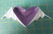Origami Bat-gevleugeld hart