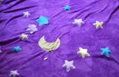 Langzaam-aan-fast flonkerende sterren deken (met geleidende patches)