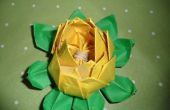 Origami lotusbloem