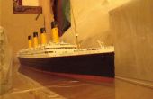 Remote Controlled papieren Titanic Model