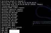 WiFi wachtwoord met Kali & preventie van het hacken van WPS ingeschakeld. 