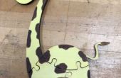 Elektronische Giraffe puzzel