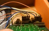 Arduino LED matrix met Wii Nunchuck Control