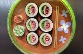 Sushi magneet quilled