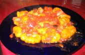 Pompoen Gnocchi met tomatensaus Olive