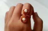 DIY Beaded Swirly ringen