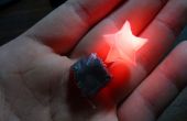 Origami Star LED Throwie