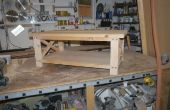 Een rustieke salontafel bouwen