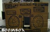 DIY karton iPod Boombox