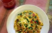 Spinazie omelet
