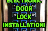 Elektronisch deurslot installeren DIY! 