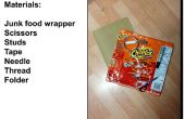 Hoe maak je een Ipad-hoes van een Junk food-wrapper