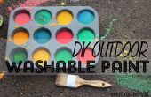 DIY Afwasbaar Outdoor Sidewalk Paint