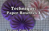 Hoe maak je papier vormige rozetten