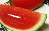 Watermeloen jello schot segmenten