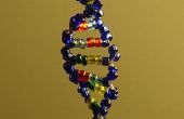 De dubbele Helix-glazen kraal DNA model V2.0