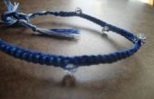 Rits-gevlochten armbanden [blauw]