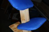 Ergonomische knielende stoel van schroot