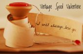 Vintage Spool Valentine DIY