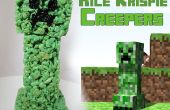 Minecraft rijst Krispie Creepers