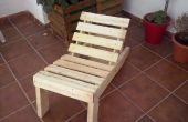 Pallet houten Lounge stoel