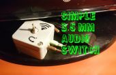 Eenvoudige 3.5 mm audio switch