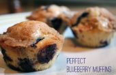 Perfect blueberry muffins
