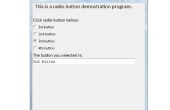 Python programmeren GUI - Radio knoppen Widget