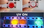 Vacuüm powered fluidic inkt "LEDs" en circuits
