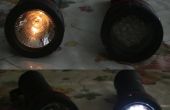 1 pond Poundland Übertorch (3 D-cell 25 LED zaklamp conversie)