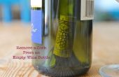 How To: Get een kurk uit een fles wijn leeg