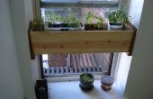 Kruid planter vak voor de keuken--eenvoudig installeren