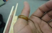 Ik heb dit gemaakt op TechShop-hoe maak je een houten Ring (Teak)