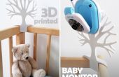 BABY boom: 3D afgedrukt Quick-Change Camera Mount voor een babyfoon