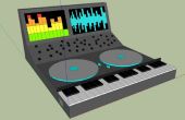 DJ Synthesizer gemaakt in Google sketchup