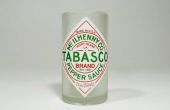 Tabasco fles Shot glas