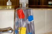 Zweven Legos in uw vloeibare zeep fles