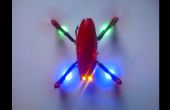 Cool luifel met LED's voor V939, of Ladybird drone