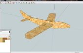 Model vliegtuig in google sketch up