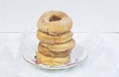 Gebakken kaneel vanille Donuts (plus een DIY donut pan)