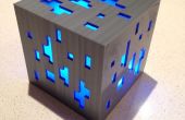 Minecraft diamond erts lamp (3D print)
