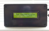 PICAXE - DS18B20 temperatuursensor op LCD-