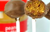 Peanut Butter honing Cookie Pops